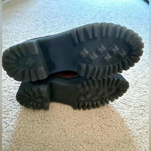 Doc Martens Leona Platform Combat Boots - Picture 7 of 8